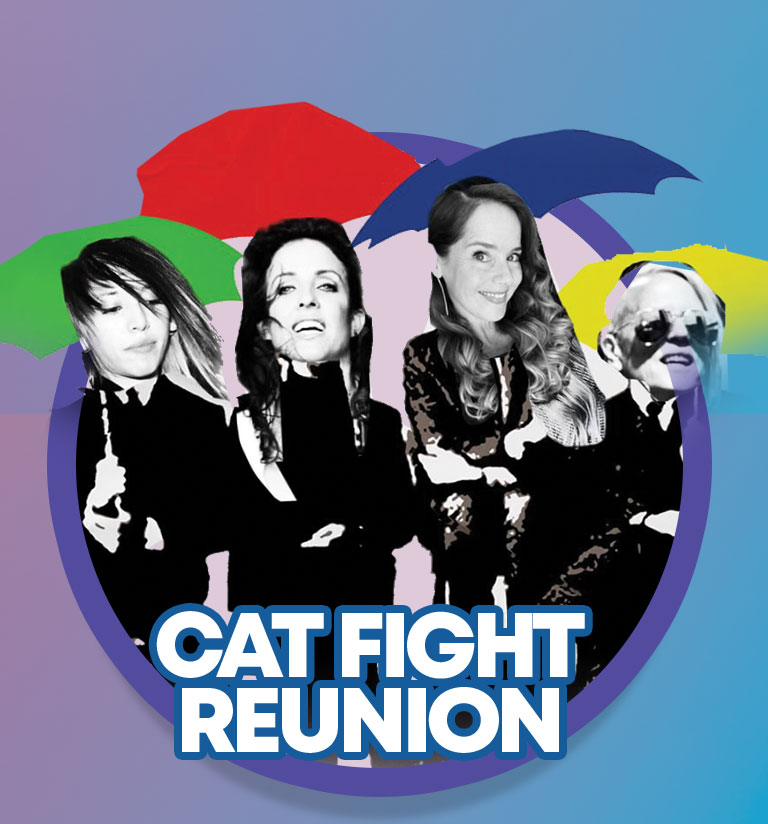 Cat Fight Reunion at Back Lot Bash